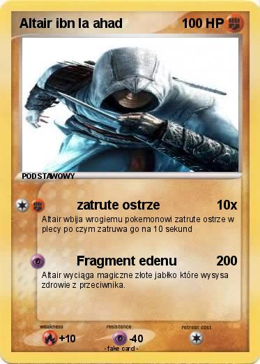 Pokemon Altair ibn la ahad