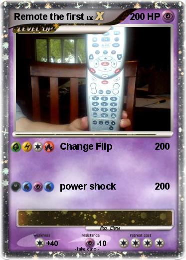 Pokemon Remote the first