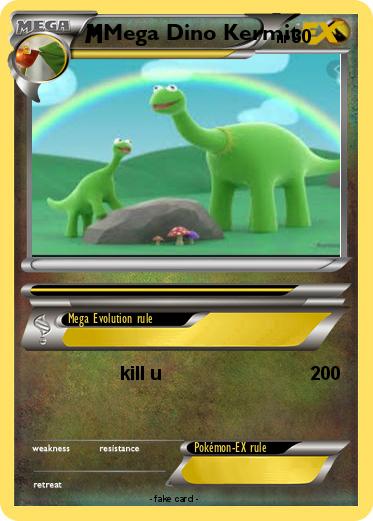 Pokemon Mega Dino Kermit