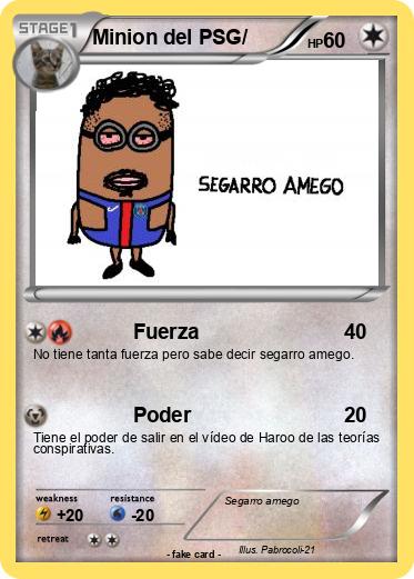 Pokemon Minion del PSG/