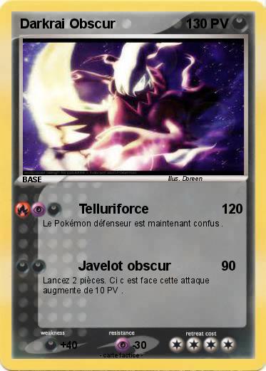 Pokemon Darkrai Obscur