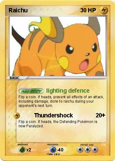 Pokemon Raichu
