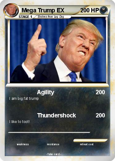 Pokemon Mega Trump EX