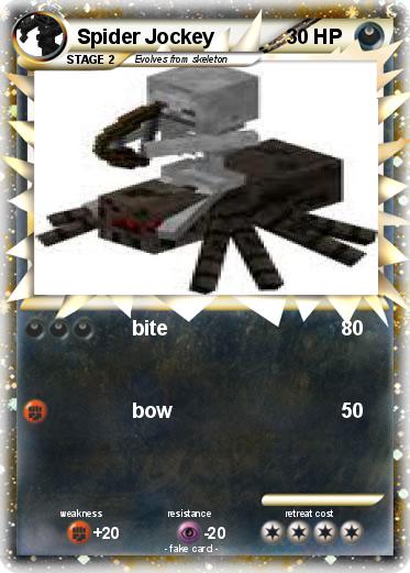 Pokemon Spider Jockey