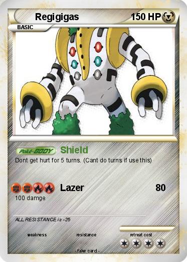 Pokemon Regigigas
