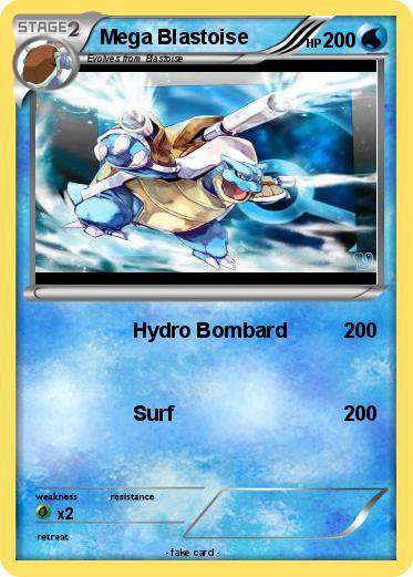 Pokemon Mega Blastoise
