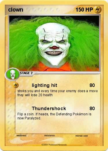 Pokemon clown