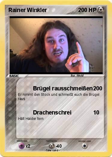 Pokemon Rainer Winkler