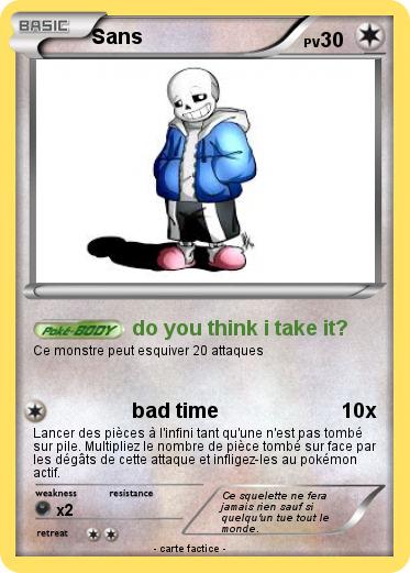 Pokemon Sans