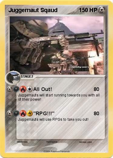 Pokemon Juggernaut Sqaud