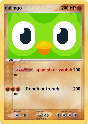 Pokemon duilingo