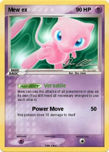 Pokemon Mew ex