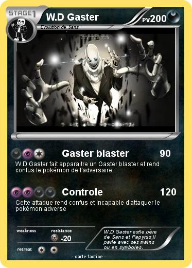 Pokemon W.D Gaster