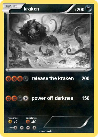 Pokemon kraken