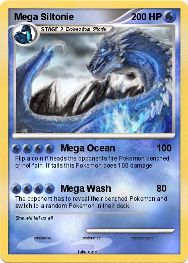 Pokemon Mega Siltonie