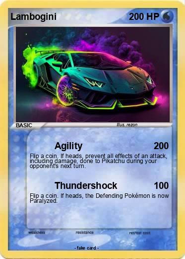 Pokemon Lambogini