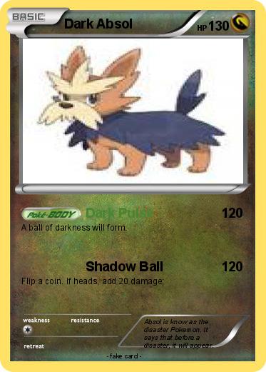 Pokemon Dark Absol