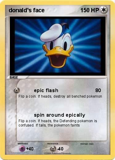Pokemon donald's face