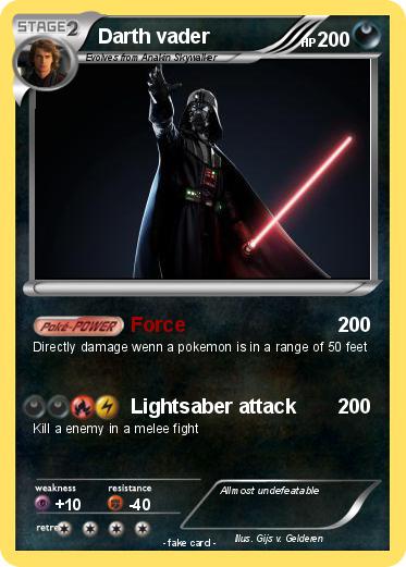 Pokemon Darth vader