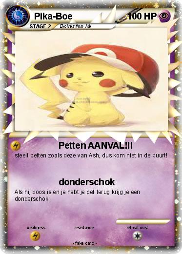 Pokemon Pika-Boe