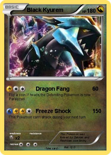 Pokemon Black Kyurem