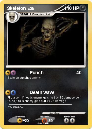 Pokemon Skeleton