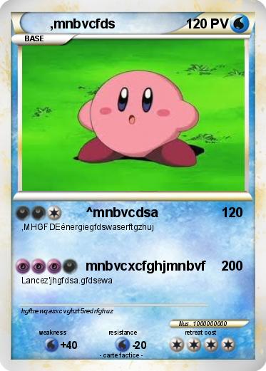 Pokemon ,mnbvcfds
