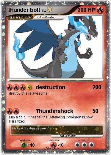 Pokemon thunder bolt