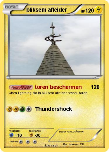 Pokemon bliksem afleider