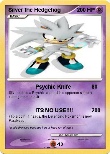 Pokemon Silver the Hedgehog