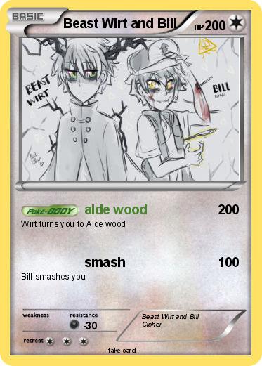 Pokemon Beast Wirt and Bill