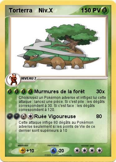 Pokemon Torterra    Niv.X