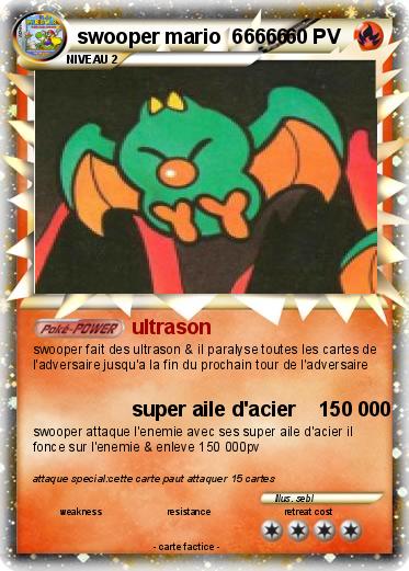 Pokemon swooper mario  66666