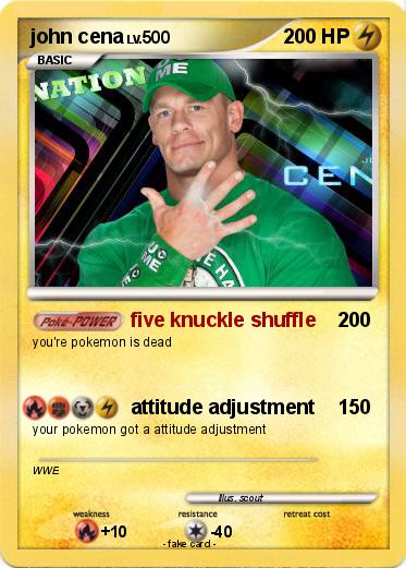 Pokemon john cena