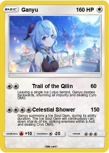 Pokemon Ganyu