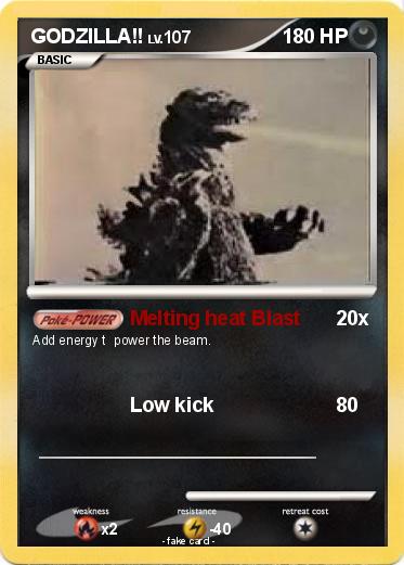 Pokemon GODZILLA!!