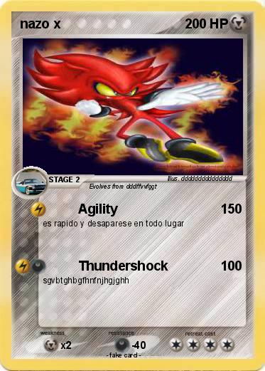 Pokemon nazo x