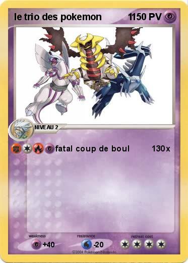 Pokemon le trio des pokemon          1
