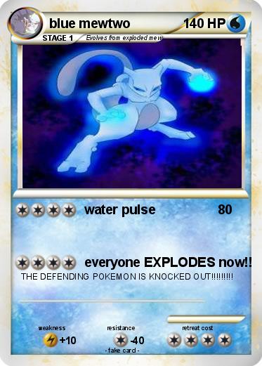 Pokemon blue mewtwo