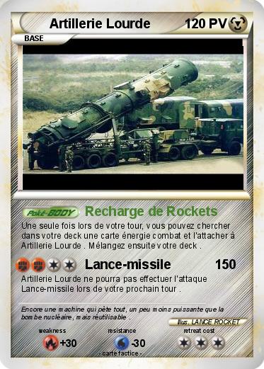 Pokemon Artillerie Lourde