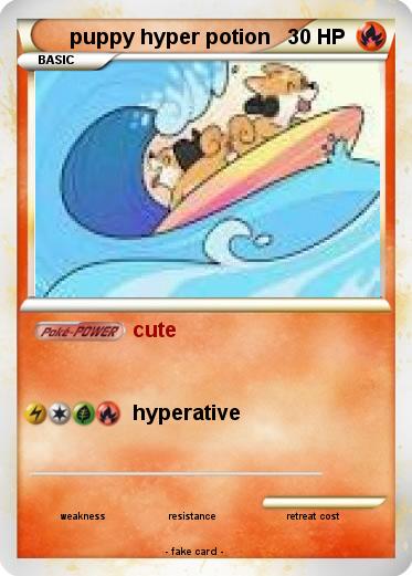 Pokemon puppy hyper potion