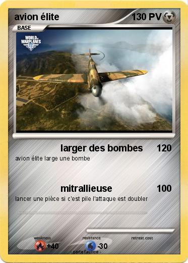 Pokemon avion élite