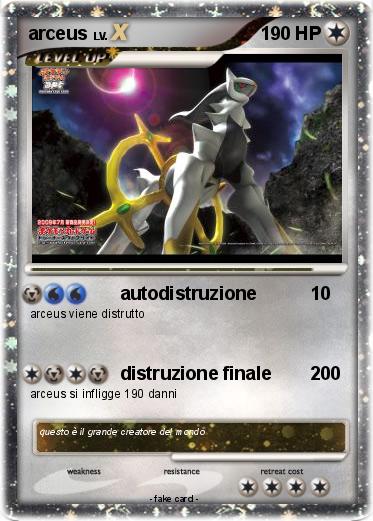 Pokemon arceus