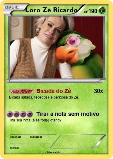 Pokemon Loro Zé Ricardo