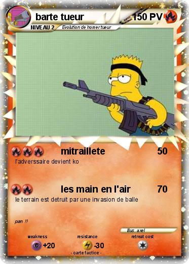 Pokemon barte tueur