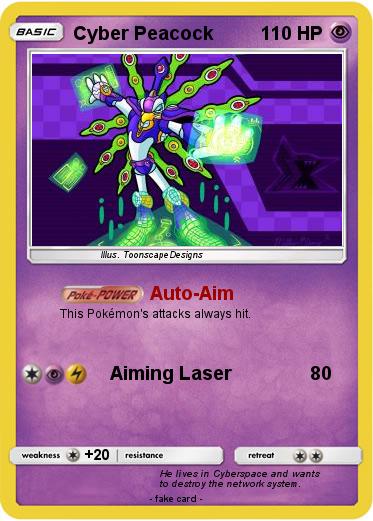 Pokemon Cyber Peacock
