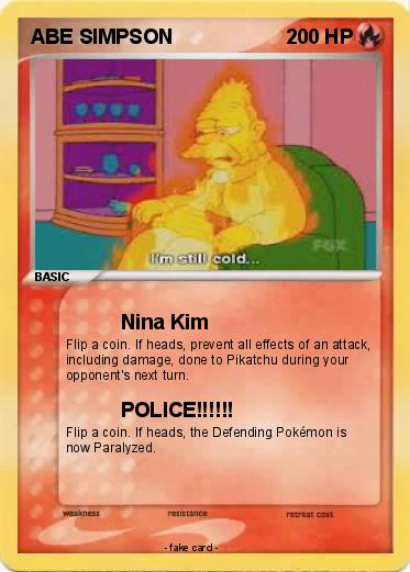 Pokemon ABE SIMPSON