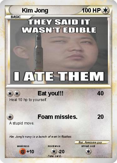 Pokemon Kim Jong