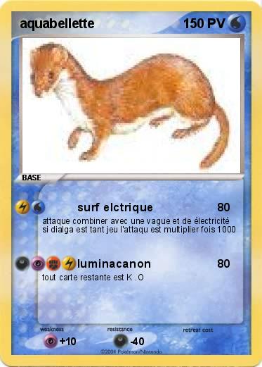 Pokemon aquabellette