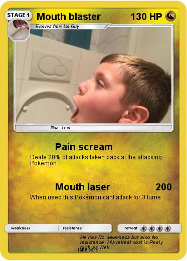 Pokemon Mouth blaster